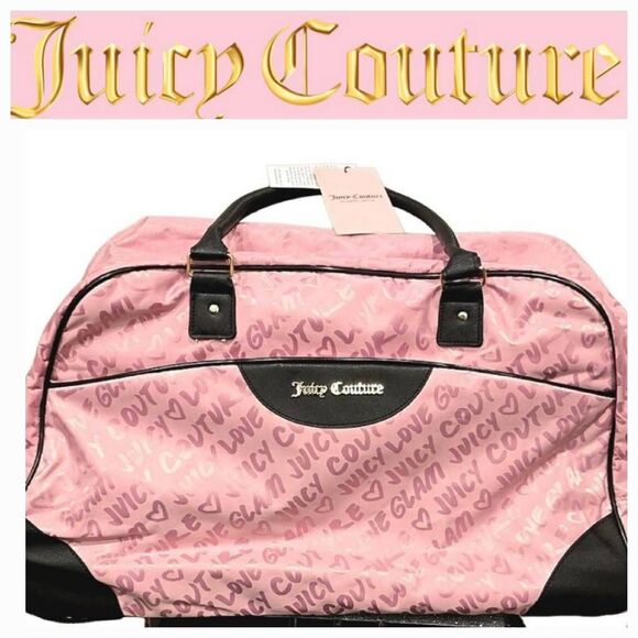 Juicy Couture Love Glam Juicy Rolling Duffel Bag